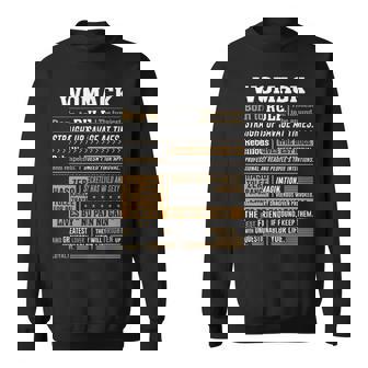 Womack Name Gift Womack Born To Rule Sweatshirt - Seseable