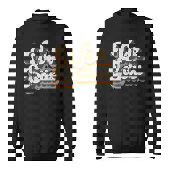 Work Friends Work Besties Matching Employee Coworker Retro Sweatshirt | Mazezy