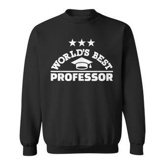 World's Best Professor Sweatshirt | Mazezy