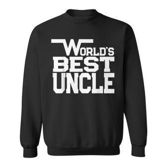 Worlds Best Uncle Uncle Gift Sweatshirt | Mazezy