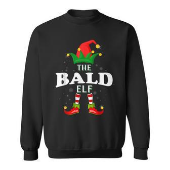 Xmas Bald Elf Family Matching Christmas Pajama Sweatshirt - Seseable