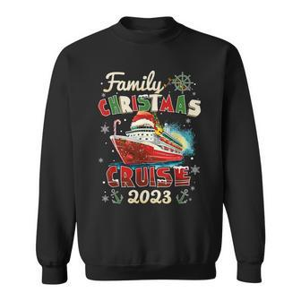 Xmas Family Christmas Cruise 2023 Merry Cruisemas Boat Trip Sweatshirt | Mazezy