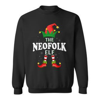 Xmas Neofolk Elf Family Matching Christmas Pajama Sweatshirt | Mazezy
