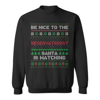Xmas For Reservationist Reservationist Ugly Sweater Sweatshirt | Mazezy