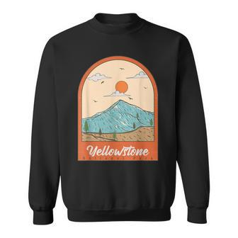 Yellowstone National Park - Throwback Design - Classic Sweatshirt | Mazezy