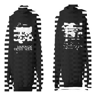 Yoga & Sleep Fun Spanish Siesta Sweatshirt | Mazezy