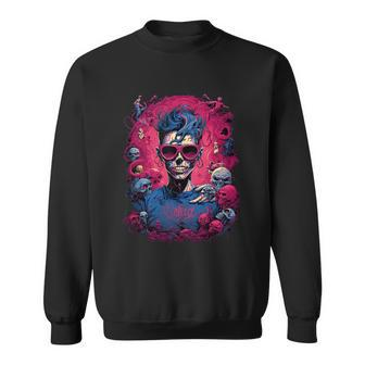 Zombie Occult Gothic Sweatshirt | Mazezy
