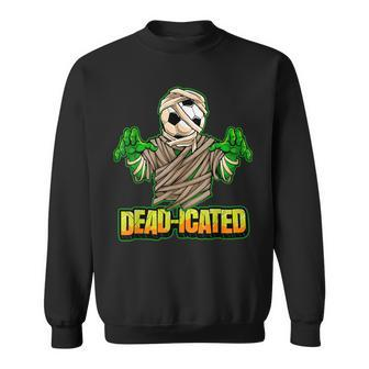 Zombie Soccer Player Scary Soccer Halloween Sweatshirt - Monsterry