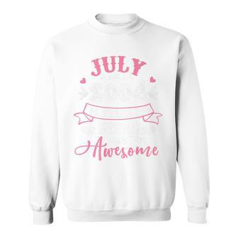 16 Yrs Old Gifts For 16Th Birthday Girl Born In 2004 July Sweatshirt | Mazezy