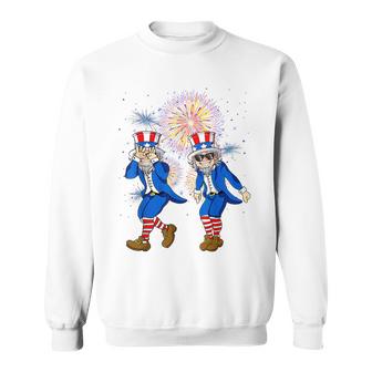 Uncle Sam Griddy Dance Funny 4Th Of July Independence Day  Sweatshirt