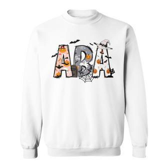Aba Therapist Halloween Costume Rbt Future Bcba Sped Sweatshirt