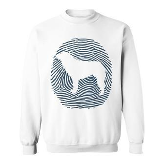 Aidi Dna I Aidi Fingerprint I Aidi Dog Sweatshirt | Mazezy
