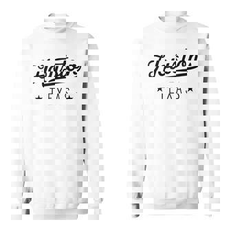 American Pride Retro Houston Texas American Pride Usa Gift Sweatshirt | Mazezy