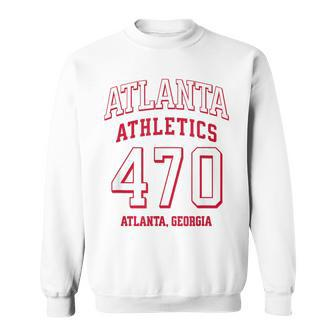 Atlanta Athletics 470 Atlanta Ga For 470 Area Code Sweatshirt | Mazezy DE