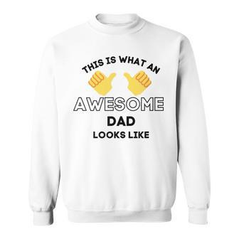 Awesome Dad Gift For Mens Funny Gifts For Dad Sweatshirt | Mazezy