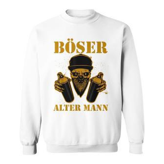 Bad Old Man Gangster Spray Cans Sweatshirt | Mazezy