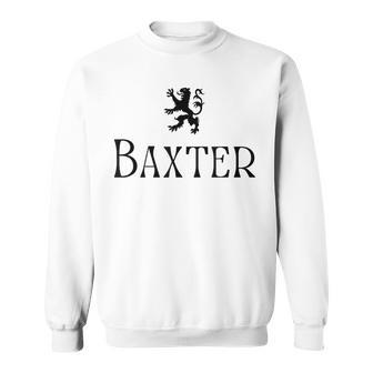 Baxter Clan Scottish Family Name Scotland Heraldry Sweatshirt | Mazezy