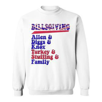 Billsgiving Buffalo Thanksgiving  Sweatshirt
