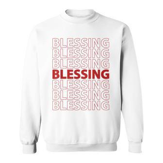 Bless You Blessing In Disguise Halloween Costume Vintage Halloween Funny Gifts Sweatshirt | Mazezy