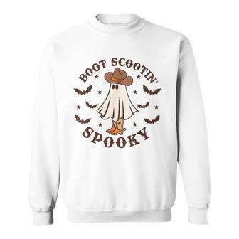 Boot Scootin Spooky Halloween Sweatshirt - Thegiftio UK