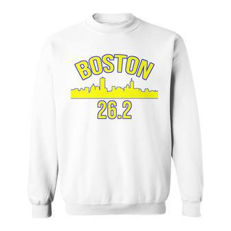 Boston 262 Miles 2019 Marathon Running Runner Gift Sweatshirt | Mazezy