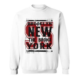 Brooklyn New York 95 Born In 1995 Birthday Sweatshirt | Mazezy