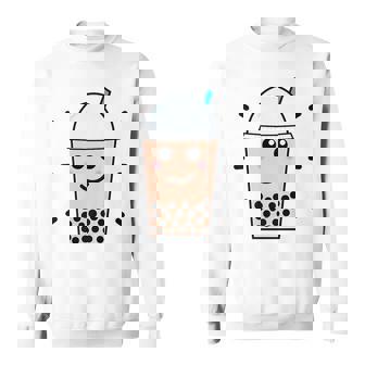 Bubble Tea Boba Pearl Milk Tea Gift Cute Fun Sweatshirt | Mazezy