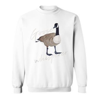 Canadian Goose Whisperer Funny Cute Bird Hunter Gift Animal  Sweatshirt