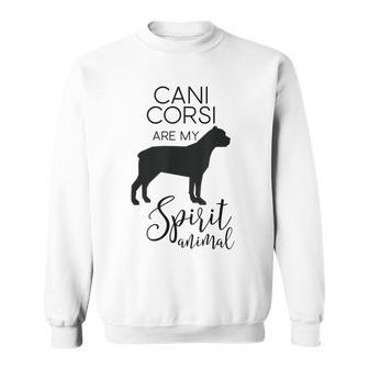 Cane Corso Italian Mastiff Dog Spirit Animal J000255 Sweatshirt | Mazezy