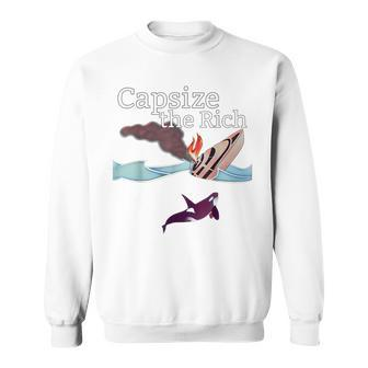 Capsize The Rich Sweatshirt | Mazezy
