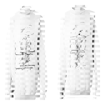 Chimney Swift For Bird Watchers And Bird Lovers Sweatshirt | Mazezy