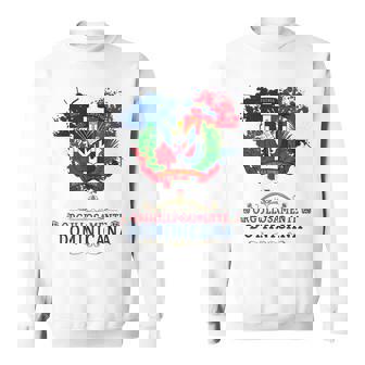 Coat Of Arms Republica Dominicana & Dominican Flag Outfit Sweatshirt - Seseable