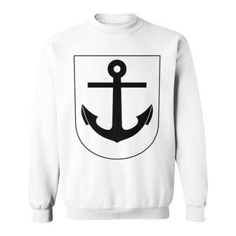 Coat Of Arms Shield Anchor Sweatshirt | Mazezy