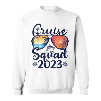 Cruise Squad 2023 Family Vacation Matching Family Sweatshirt - Seseable