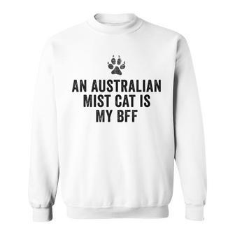 Cute Australian Mist Cat Pet Owners Sweatshirt | Mazezy