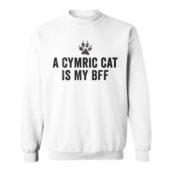 Cute Cymric Cat Pet Owners Sweatshirt | Mazezy