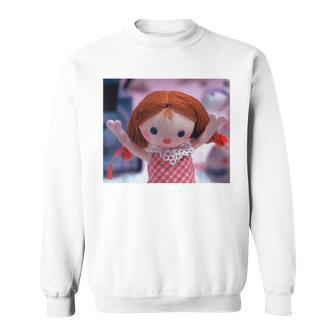 Cute Dolly The Red Haired Rag Doll Island Of The Misfit Toys Sweatshirt | Mazezy