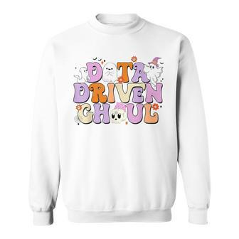 Cute Ghosts Halloween Aba Behavior Therapy Data Driven Ghoul Sweatshirt - Monsterry AU