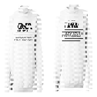 Dada Daddy Dad Bruh Men Fathers Day 2023 Funny Father Sweatshirt | Mazezy