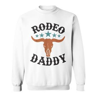 Daddy 1St First Birthday Cowboy Western Rodeo Party Matching Sweatshirt - Thegiftio UK