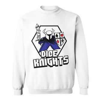 Dice Knights Wargaming Team Sweatshirt - Seseable