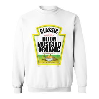 Dijon Mustard Condiment Group Halloween Costume Adult Kid Sweatshirt - Thegiftio UK