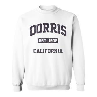 Dorris California Ca Vintage State Athletic Style Sweatshirt | Mazezy
