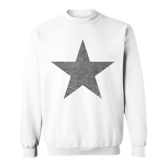 Downtown Girl Clothes Aesthetic Punk Star Y2k Grunge Alt Sweatshirt - Seseable