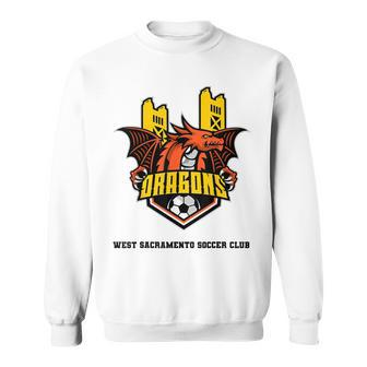 Dragons Soccer Orange Sweatshirt