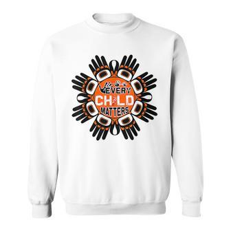 Every Child In Matters Orange Day Kindness Equality Unity Sweatshirt - Seseable