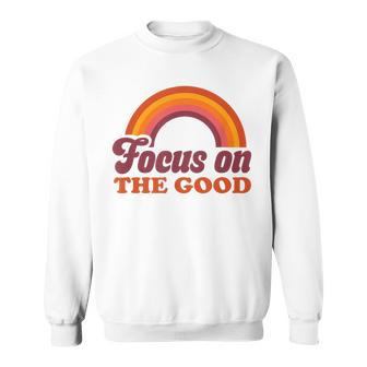 Focus On The Good Summer Road Trip Collection Sweatshirt | Mazezy