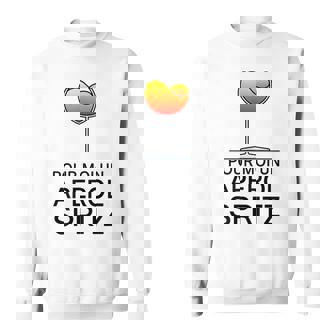 For Me An Aperol Spritz Order At The Bar Order Sweatshirt | Mazezy