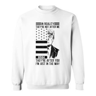 Free Trump Free Donald Trump 2024 Sweatshirt - Seseable