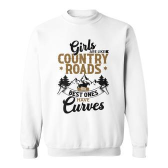 Funny Country Lover Graphic For Women And Girls Cowgirl Gift For Womens Sweatshirt | Mazezy